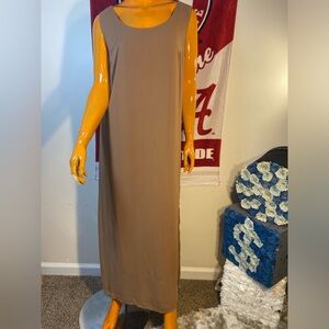 Mlle Gabrielle Long 2 side split dress